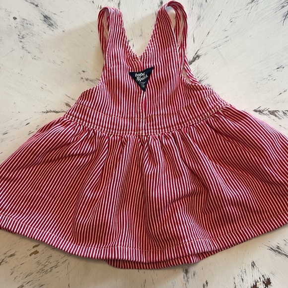 Baby B’gosh Red and White Striped Dress - Picture 4 of 4